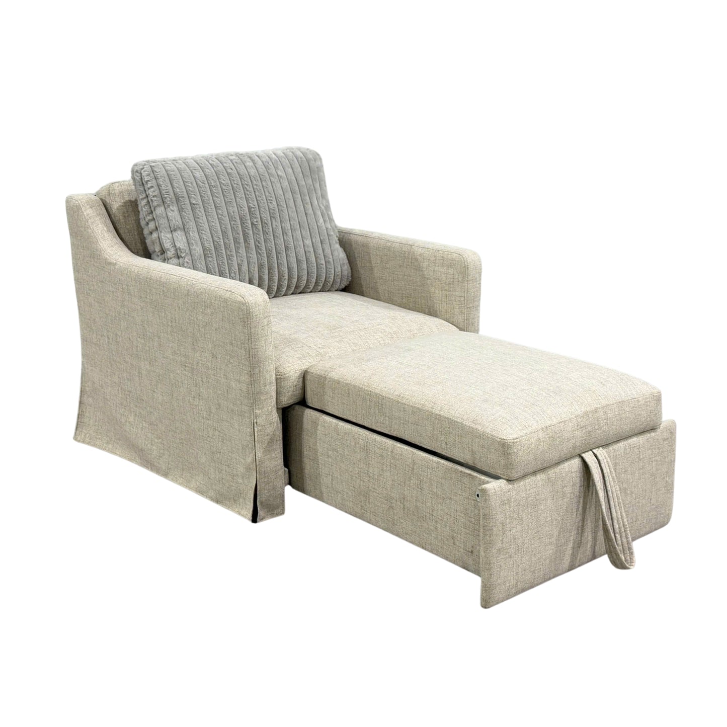 Milan Convertible Sleeper Armchair with Pillow by Best Home