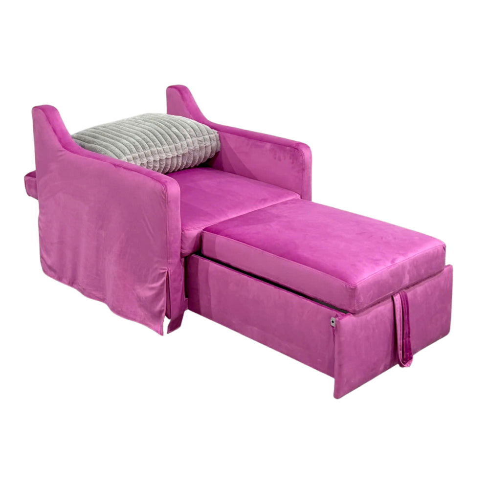 Milan Convertible Sleeper Armchair with Pillow by Best Home