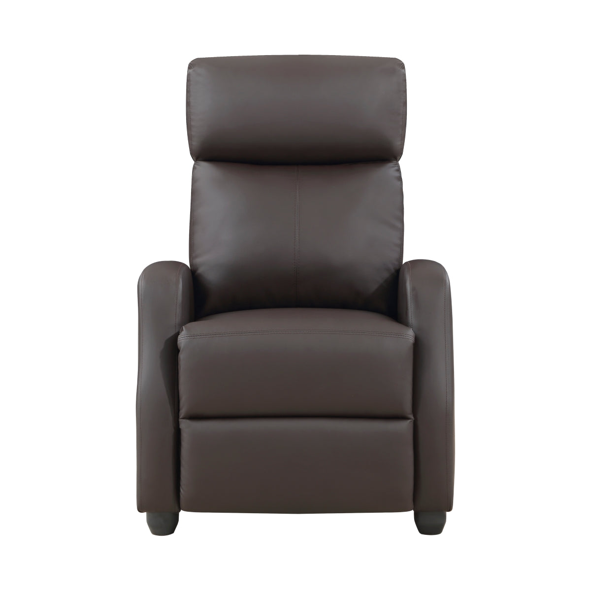 Greenfield Urban Push Back Recliner by Homelegance - Brown