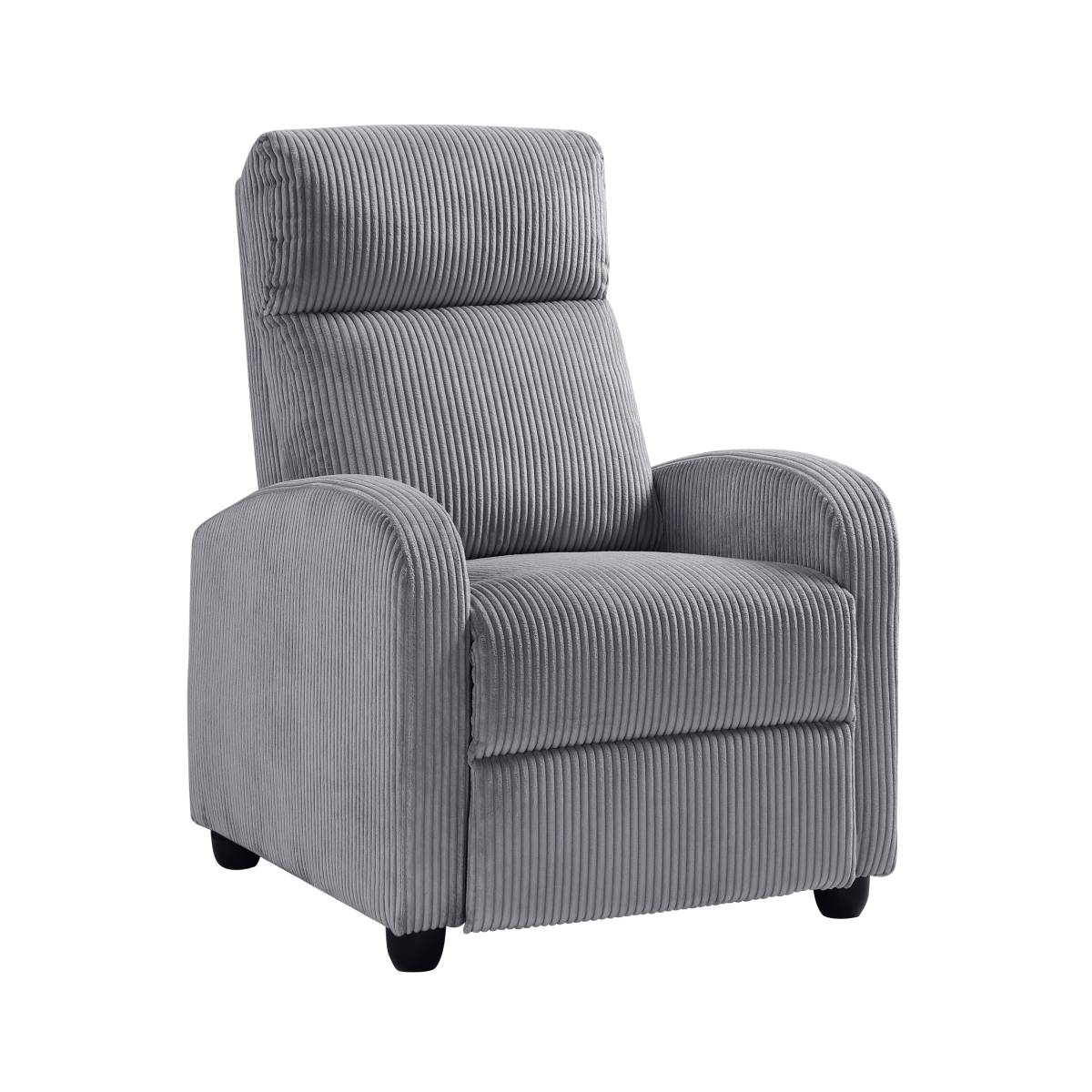Parsons Urban Push Back Recliner by Homelegance - Gray