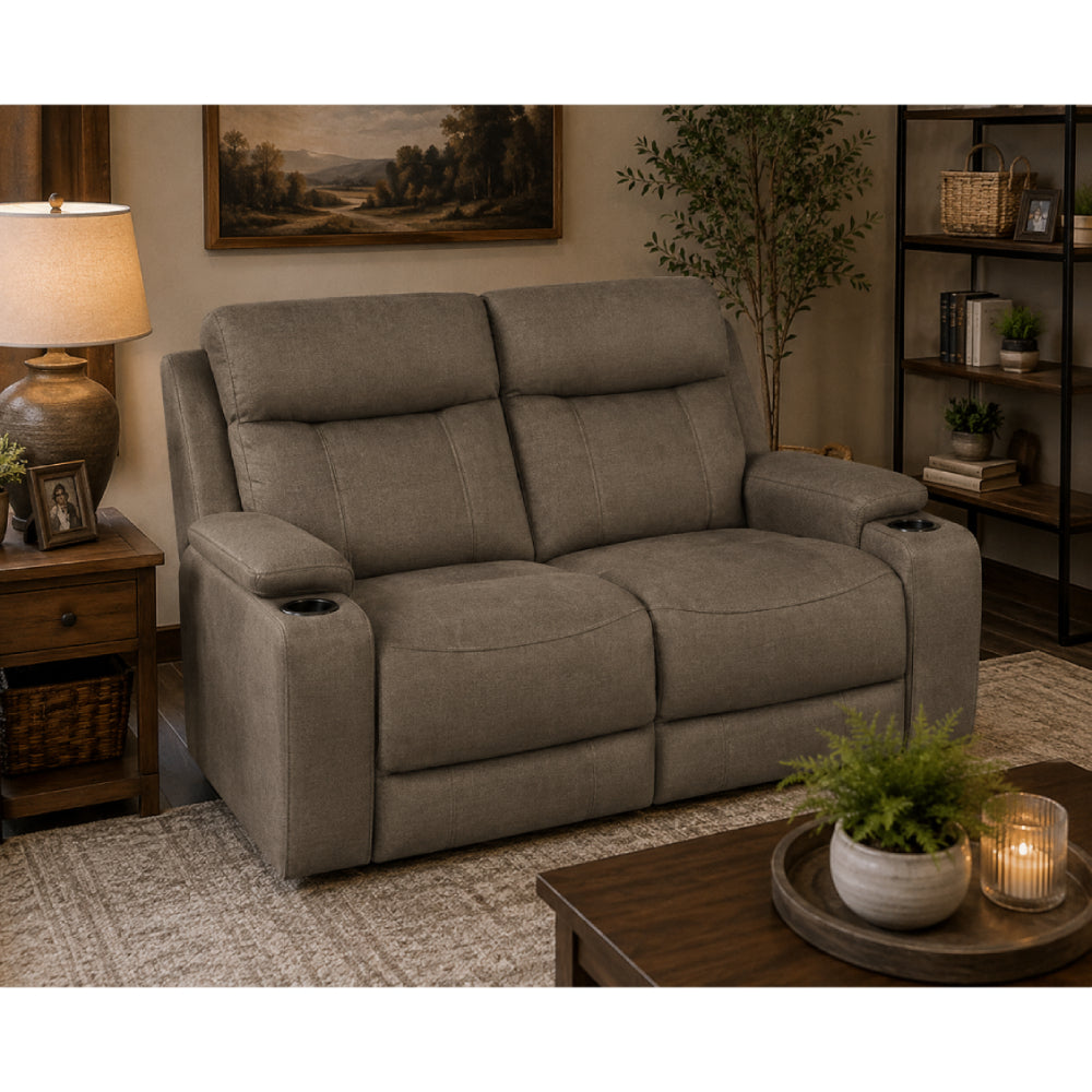 Dubai Love Seat by Elements - Gray
