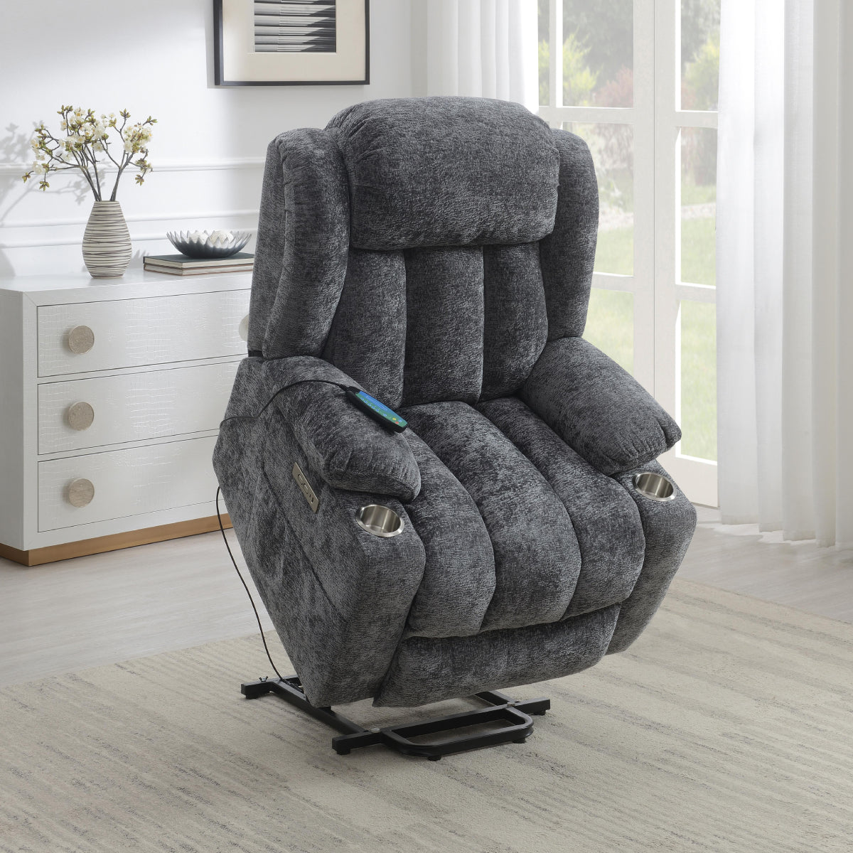 Orion Power Recliner with Lift, Massage and Heating