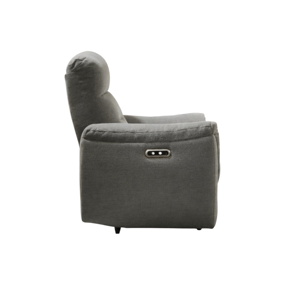 Joan Power Recliner by Acme Furniture - Gray