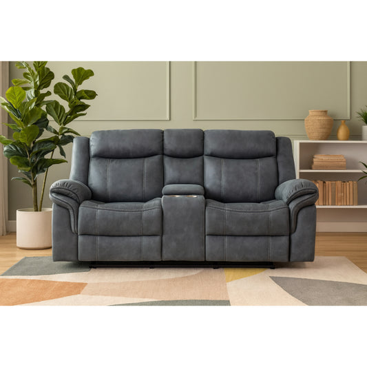 Tisma 41" Loveseat by Best Home - Gray