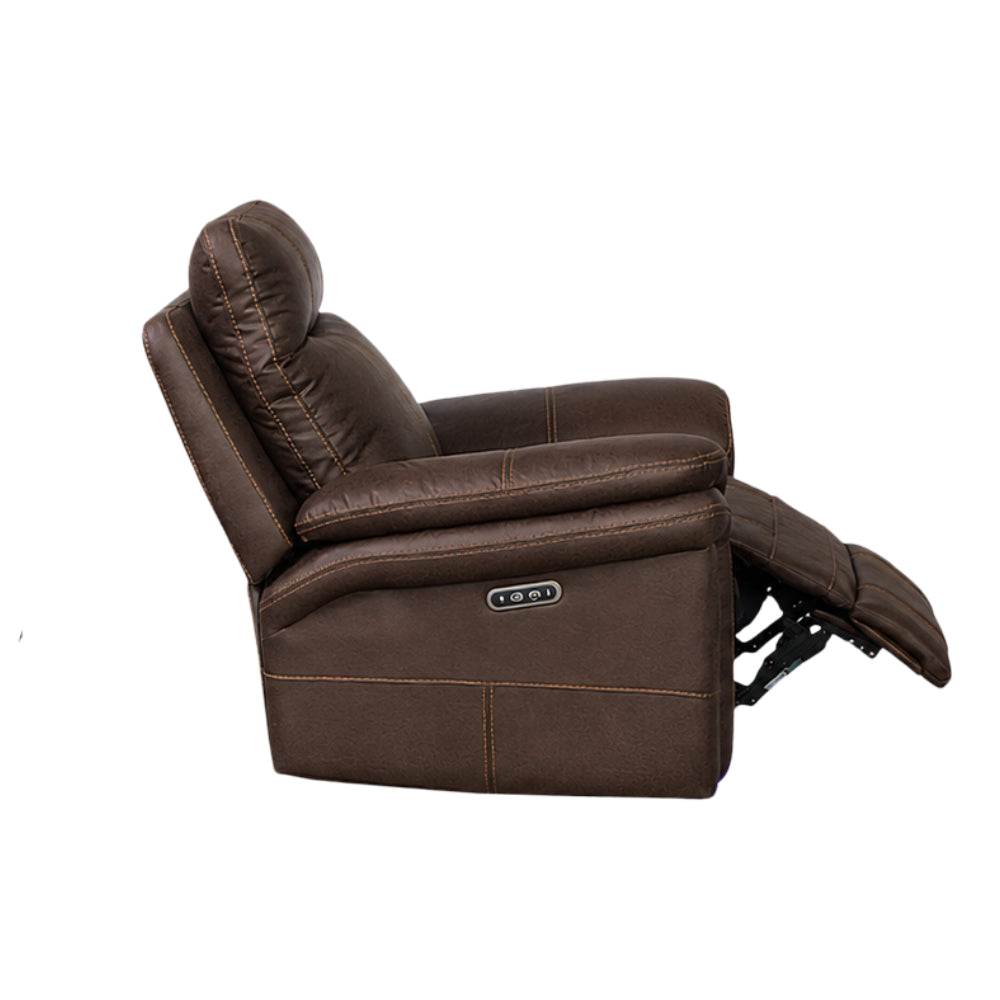 Mason Power Recliner by Best Home - Brown