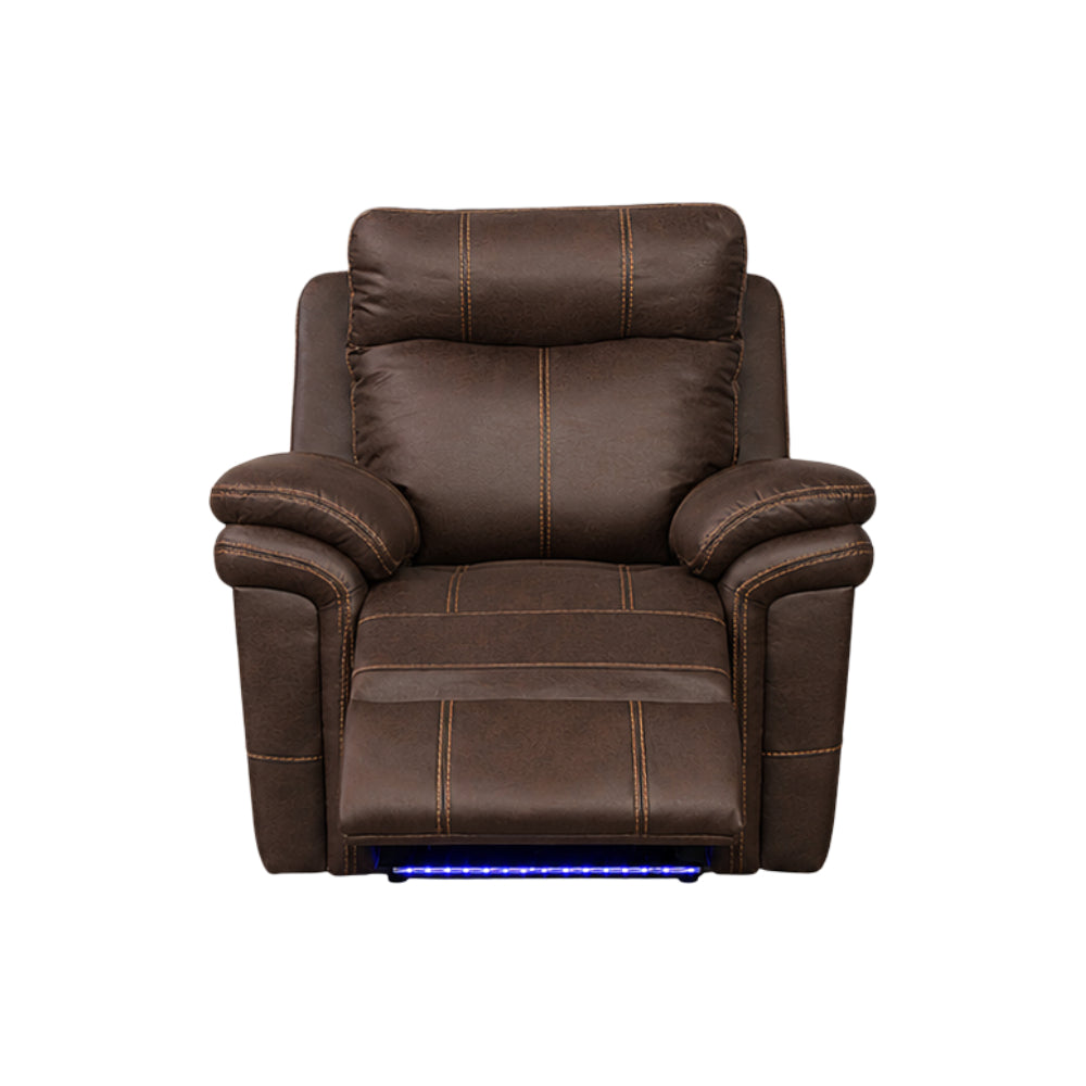 Mason Power Recliner by Best Home - Brown