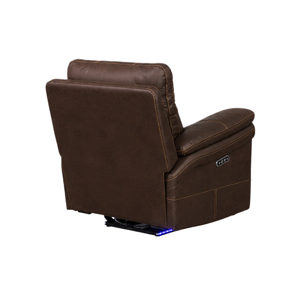 Mason Power Recliner by Best Home - Brown