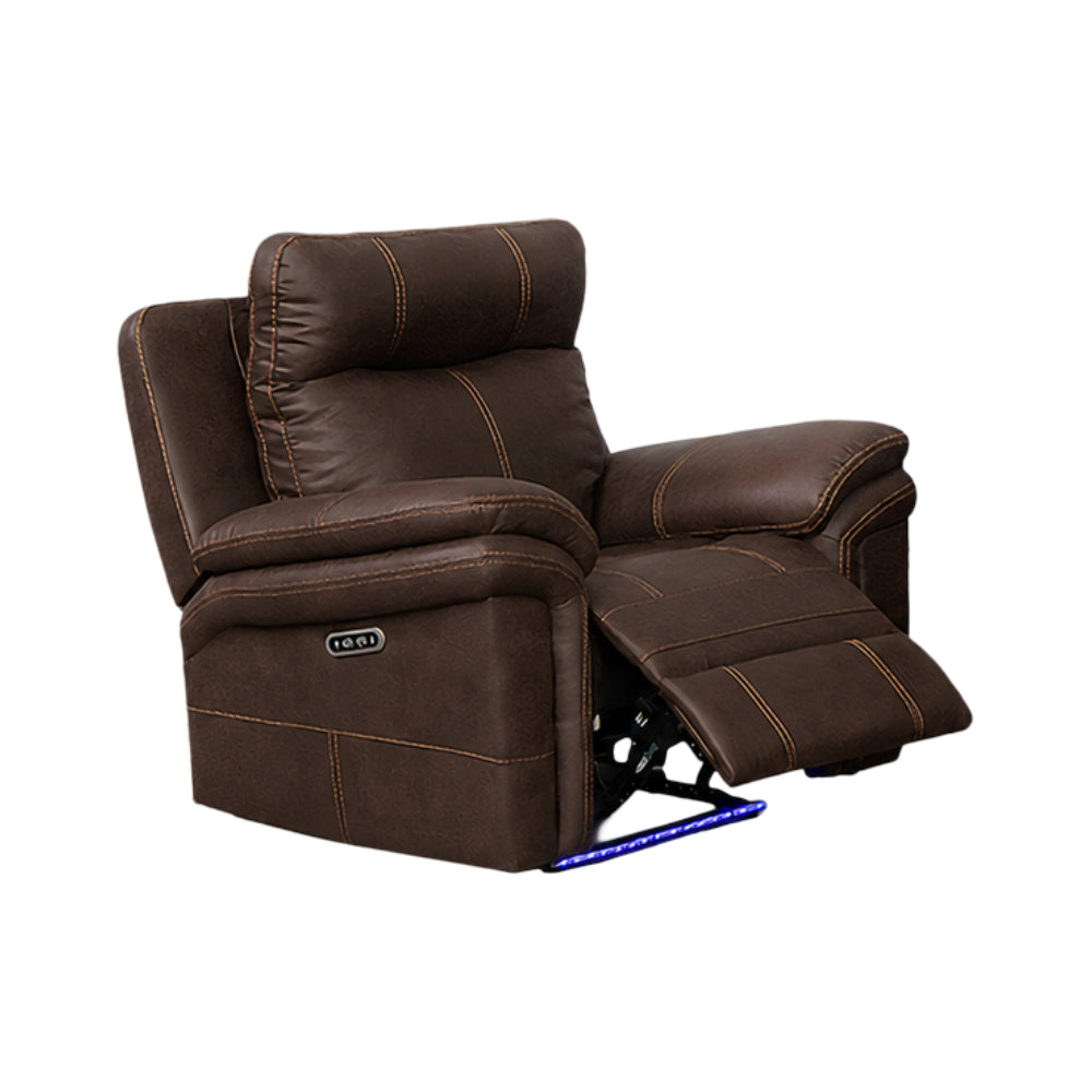Mason Power Recliner by Best Home - Brown
