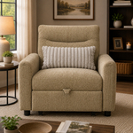 Brasil Sand Convertible Sleeper Chair