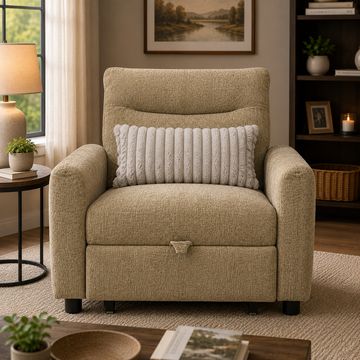 Brasil Sand Convertible Sleeper Chair