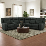 Blum Power Sectional Sofa by Best Home - Black