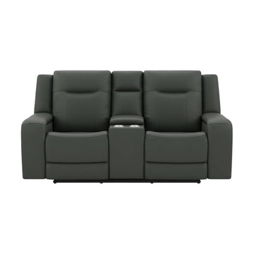 Blum Power Dual Reclining Loveseat by Best Home - Black