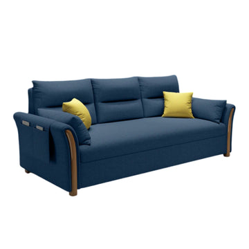 32" Sofa with Sleeper by Best Home - Blue