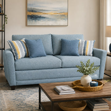 Ximena Deluxe Sofa Bed by Best Home - Blue