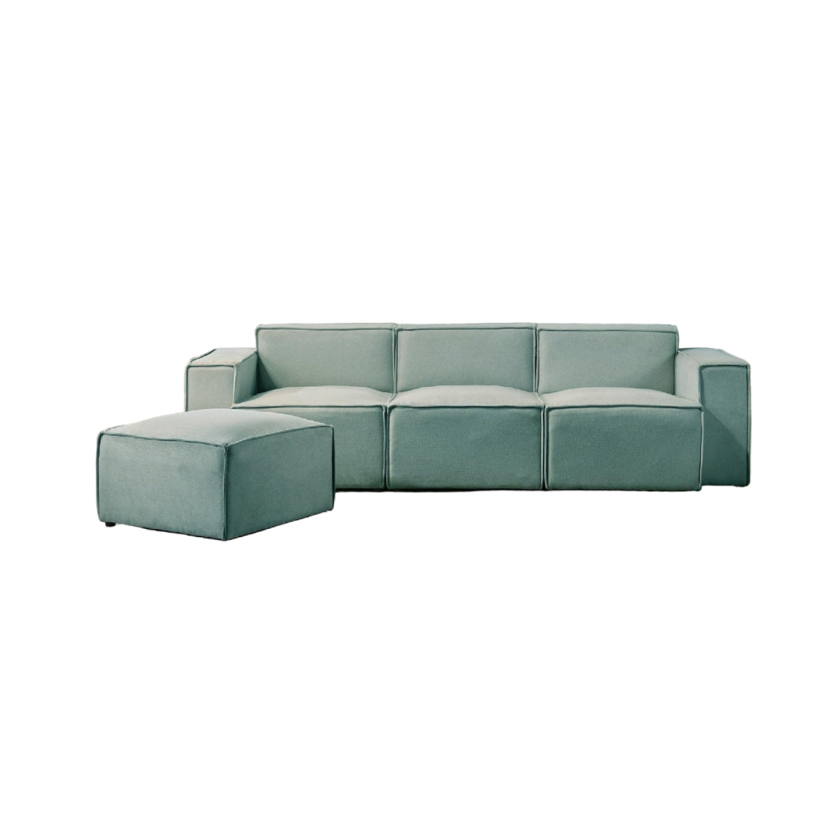 4-Piece Sectional Sofa by Best Home - Blue