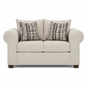 Roma Taupe Sofa and Loveseat set by Arely Furniture