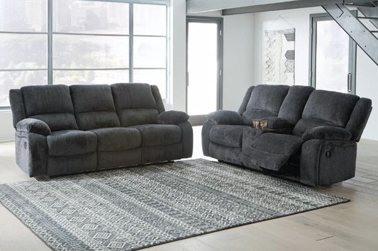 Sofa and Loveseat by Best Home - Dark Blue