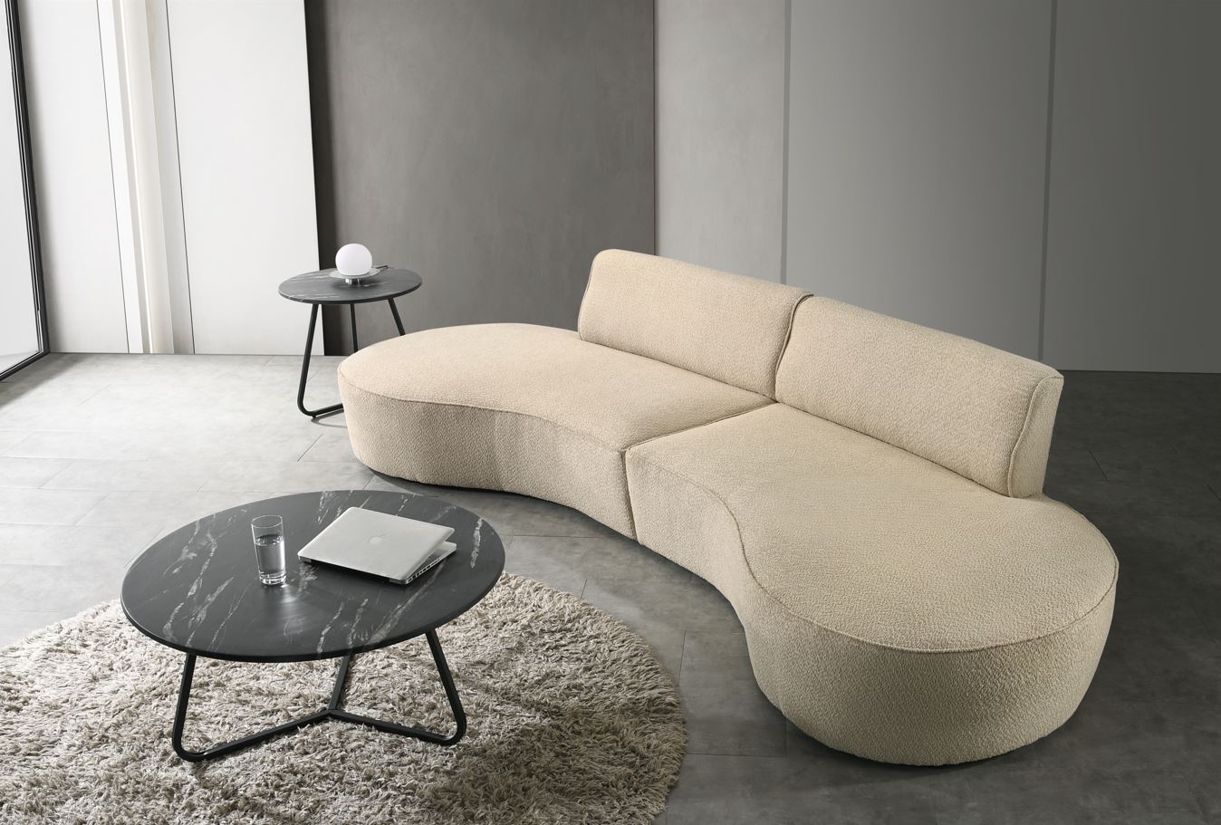 2-Piece Sectional Sofa by Best Home - Beige