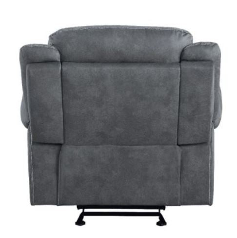 Sorrento Manual Charcoal Sofa and Gliding Loveseat