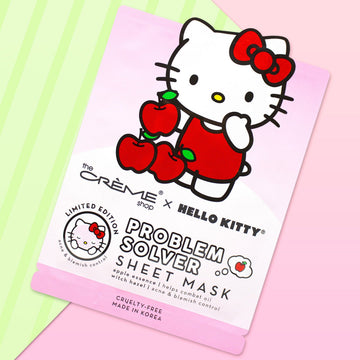 The CrÃ¨me Shop x Hello Kitty Problem Solver Sheet Mask