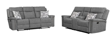 Sofa and Loveseat by Best Home - Gray