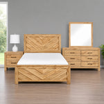 Corina Bedroom Set (4-Piece) by Homelegance - Brown