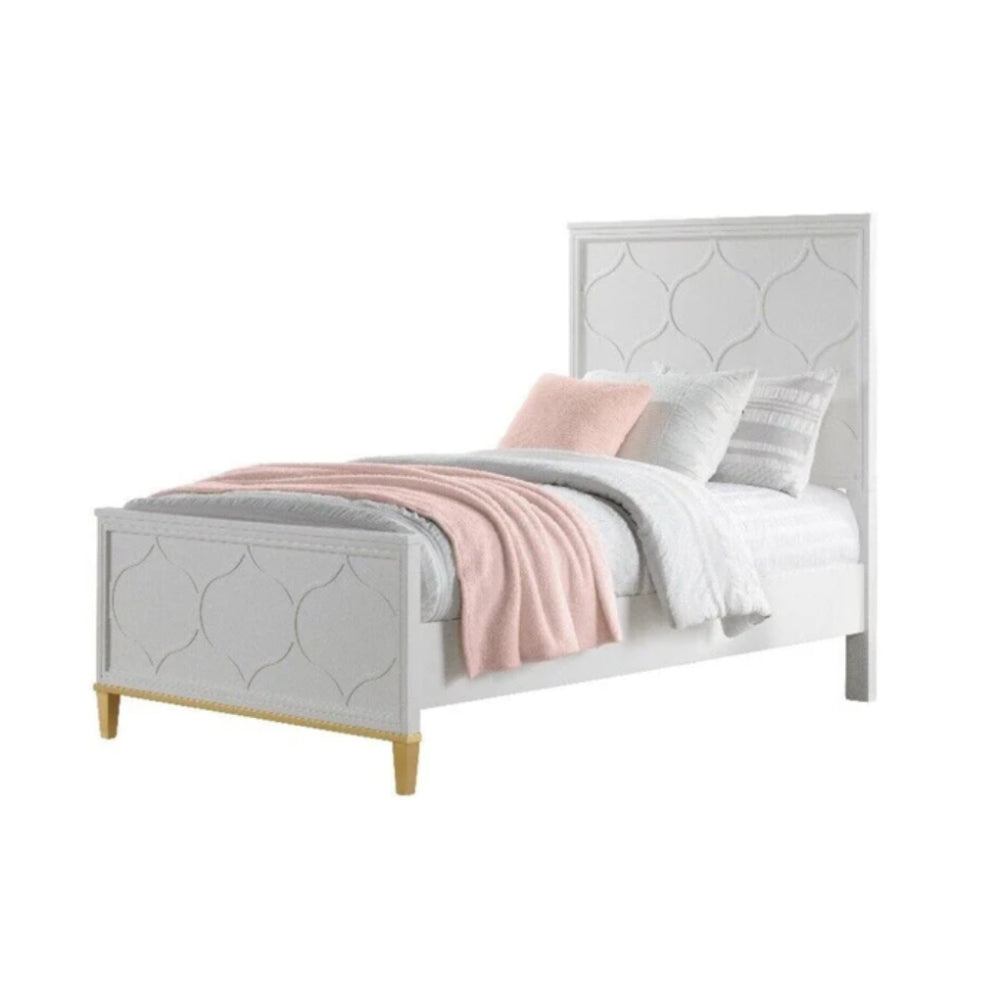 Emma Twin Size Bed by Martin Svensson Home - White