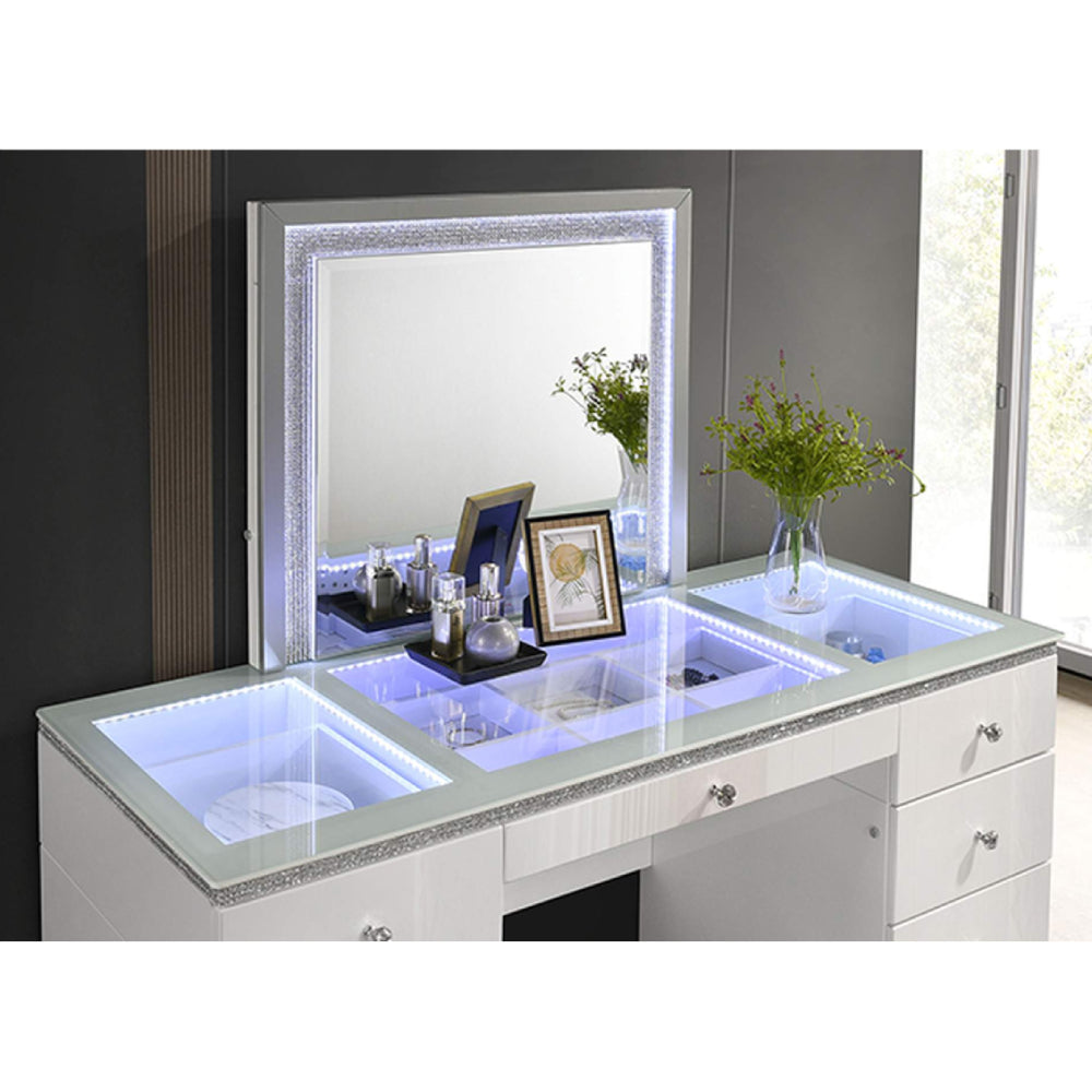 Holm Vanity Set by Furniture of America - White