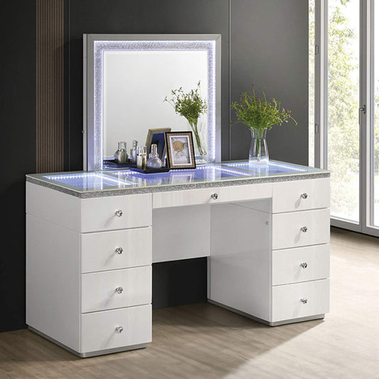 Holm Vanity Set by Furniture of America - White
