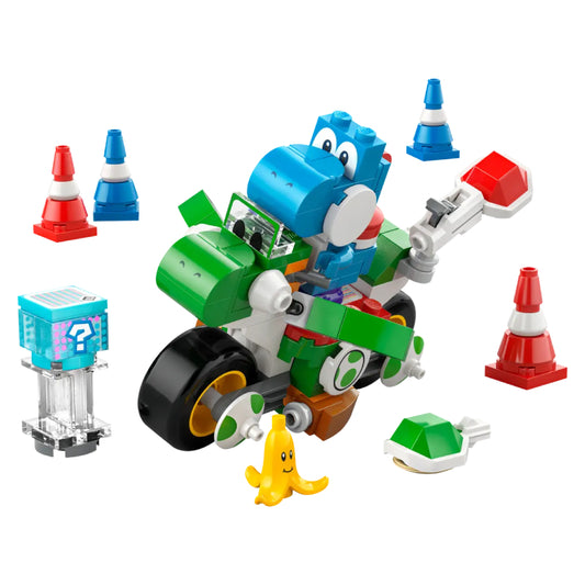 LEGO Mario Kart Yoshi Bike Toy Set (133-Piece)
