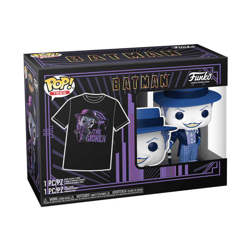 Funko Pop! and Tee DC Comics The Joker Large T-Shirt with Figure