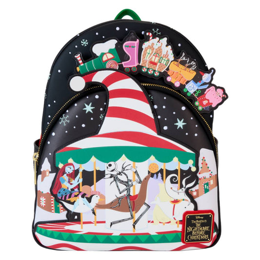 Loungefly Disney The Nightmare Before Christmas Glow Mini Backpack - Multicolor