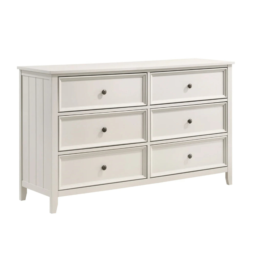 Denver Twin Size (4-Piece) Bedroom Set by Homelegance - White