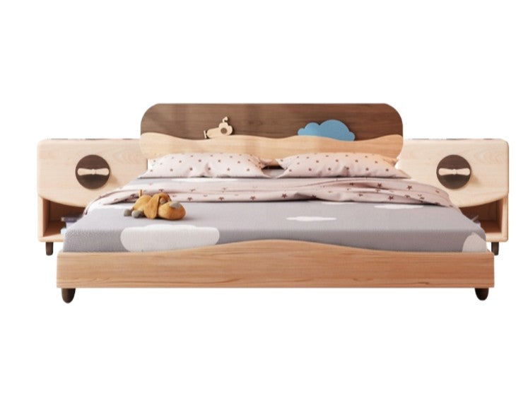 Bundle: Airplane Twin Bed + 2 Nightstand