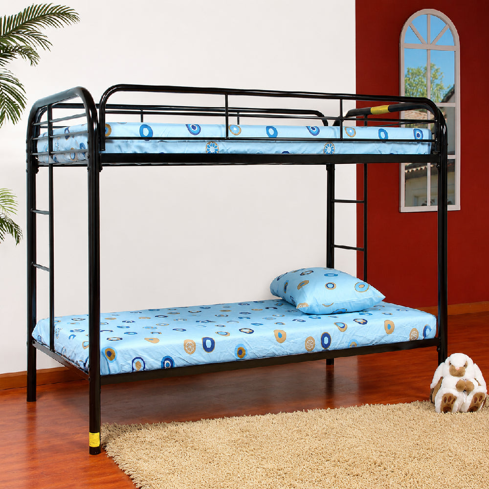 Twin/Twin Bunk Bed by Tamex - Black
