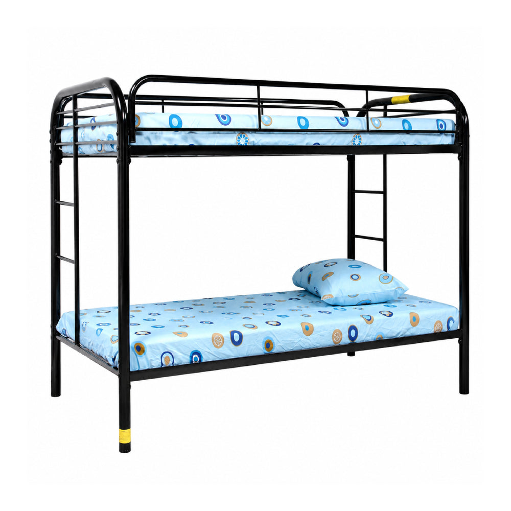 Twin/Twin Bunk Bed by Tamex - Black