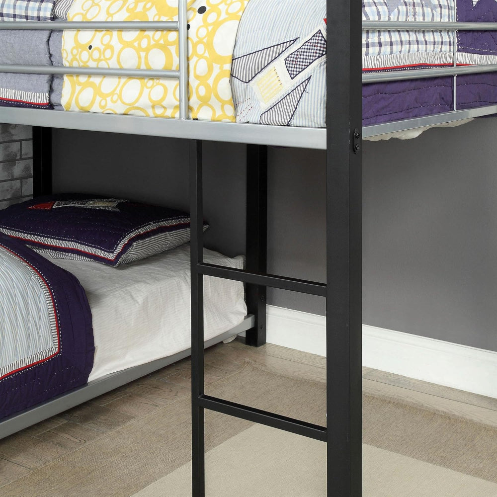 Aubrey Twin Triple Decker Bed by Furniture of America - Black