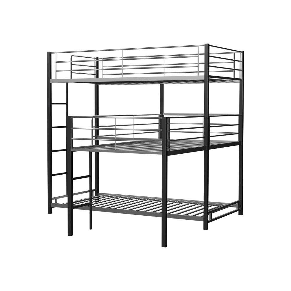 Aubrey Twin Triple Decker Bed by Furniture of America - Black