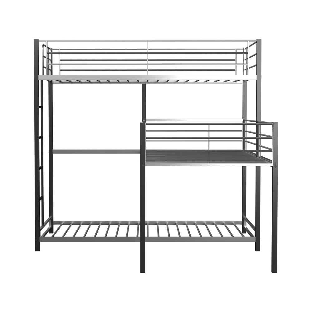 Aubrey Twin Triple Decker Bed by Furniture of America - Black