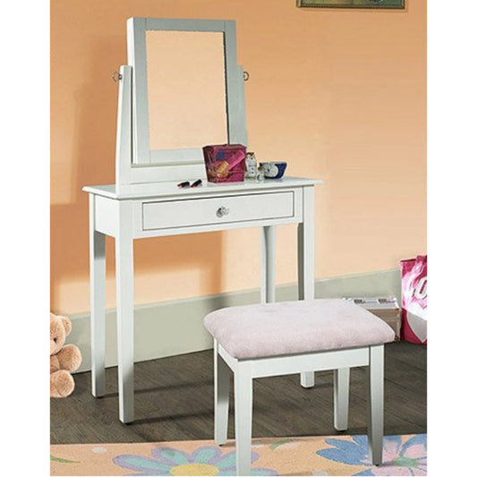 Dublin Vanity with Bench by Powell - White