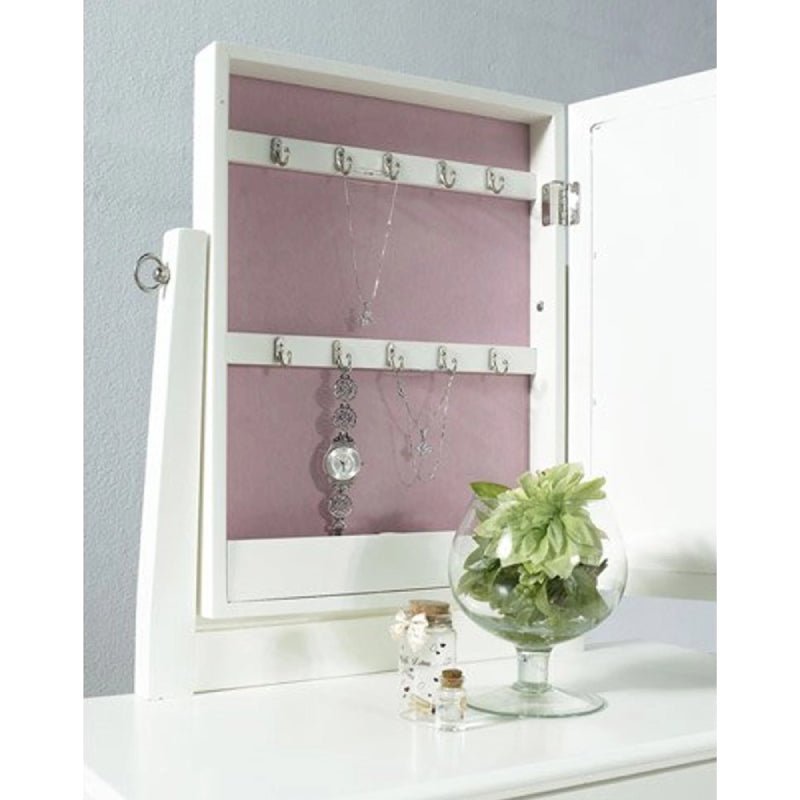 Dublin Vanity with Bench by Powell - White