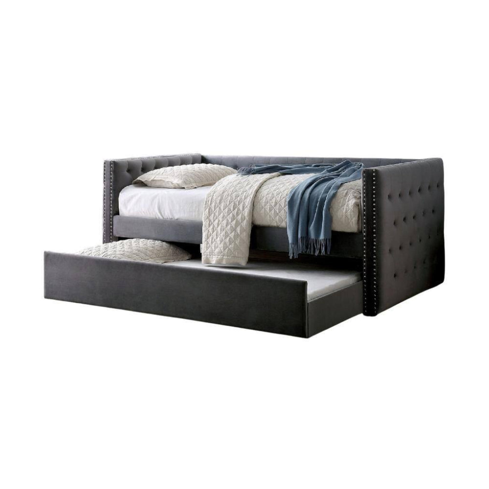 Susanna Twin Daybed by Furniture of America - Gray