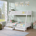 Emil 65" Twin/Full Bunk Bed by Furniture of America