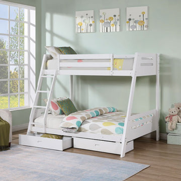 Emil 65" Twin/Full Bunk Bed by Furniture of America