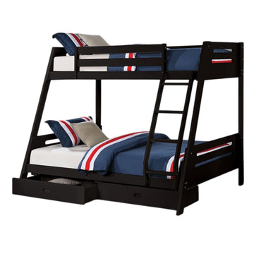 Emil 65" Twin/Full Bunk Bed by Furniture of America