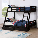 Emil 65" Twin/Full Bunk Bed by Furniture of America