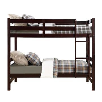Apollo Twin over Twin Bunk Bed by Acme Furniture- Brown