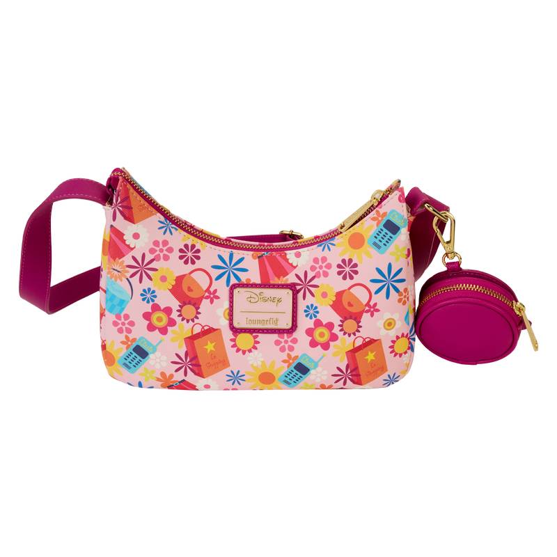 Disney Lizzie McGuire Y2K All-Over Print Crossbody Bag - Pink