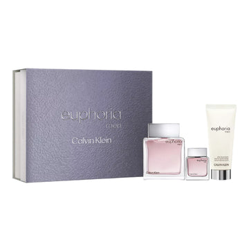 Calvin Klein Euphoria Men's (3-piece) Eau De Toilette Gift Set