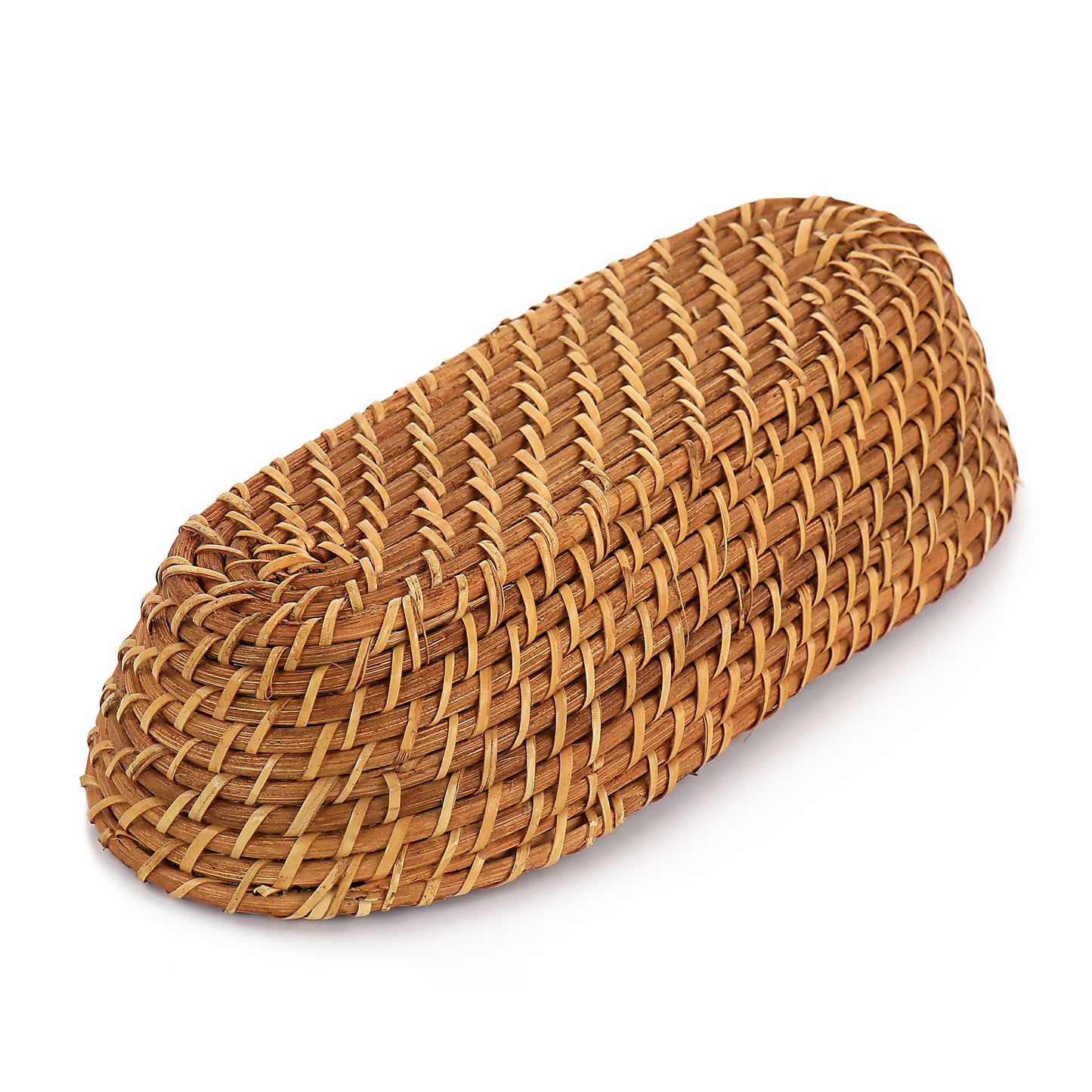 Martha Stewart Rattan Oval Bread Basket - Brown